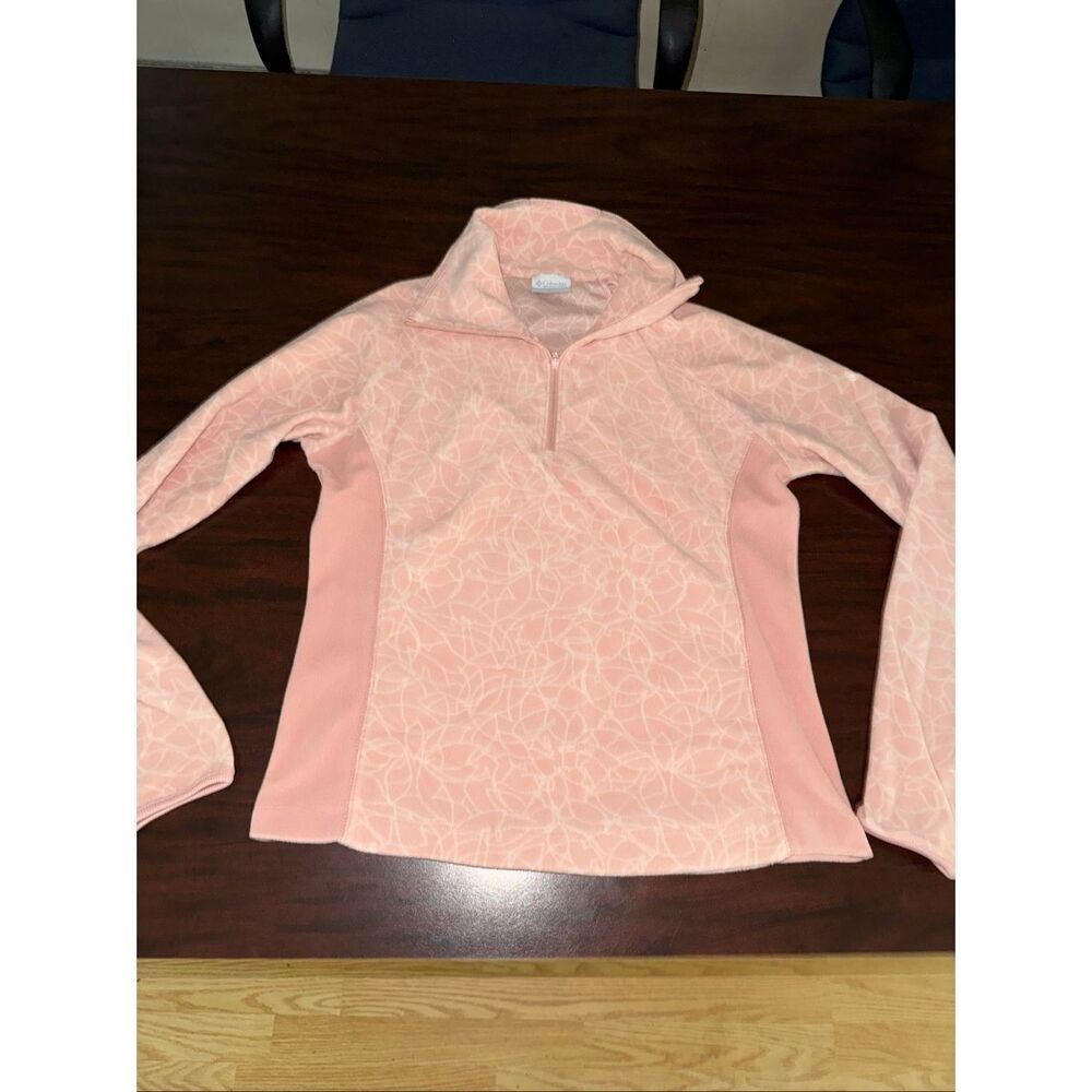 Columbia Quarter Zip Arctic Air Fleece Jacket Size Medium